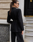 Дамски елегантен сет от две части - сако и панталон AW COLLECTION