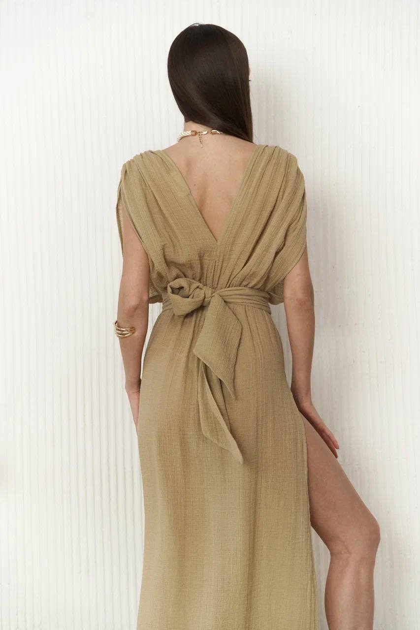 Елегантна дълга рокля 𝐒𝐢𝐡𝐚𝐲𝐚 𝐊𝐡𝐚𝐤𝐢